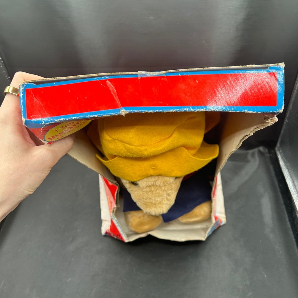 Vintage‎ 1995 Talking Paddington Bear Plush Kids Gifts Boxed 100 Phases - Picture 6 of 7